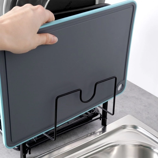 Uchwyt na deskę i koszyk na sztućce