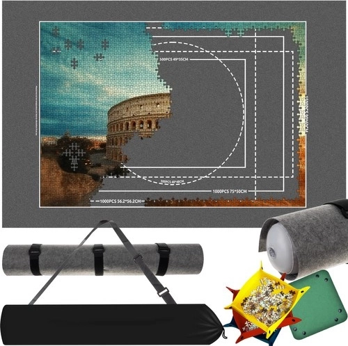 Puzzle Mat with Bag and Pump