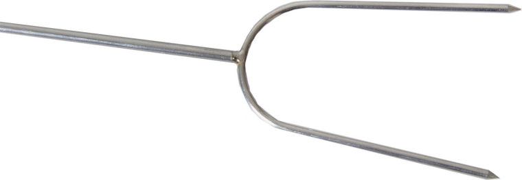 Doubles broches en inox pour une tenue sûre