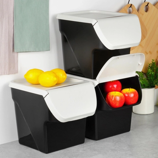 Stapelbaar design dat ruimte bespaart