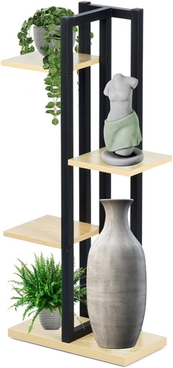 Blomsterstativ i 4 niveauer, 93 cm
