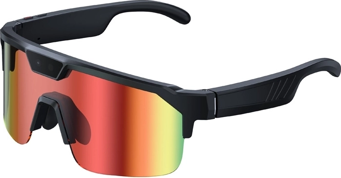 Occhiali da sole sportivi smart Zeblaze Q01 AI arancioni