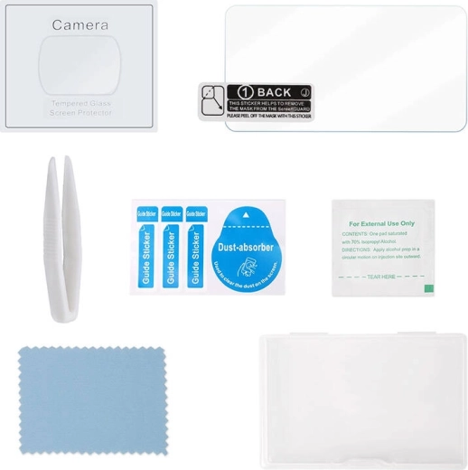 Tempered Glass for Screen and Lens for DJI Pocket 3 by Sunnylife (2+2)