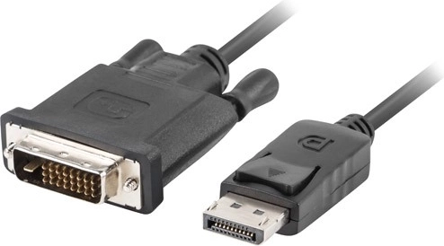 DisplayPort til DVI-D kabel 3m sort