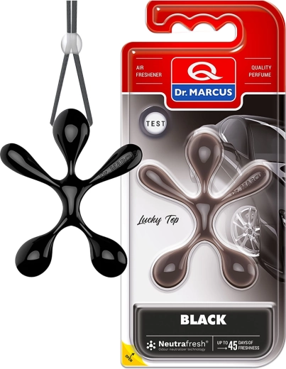 Deodorante per auto Dr. Marcus Lucky Top Black