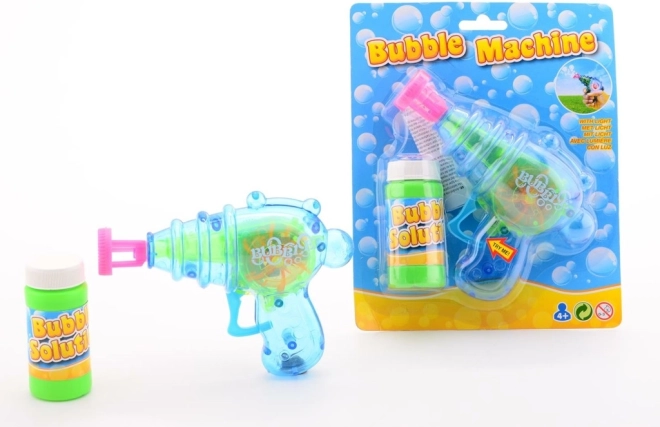 Light-Up Bubble Gun with Bubbles