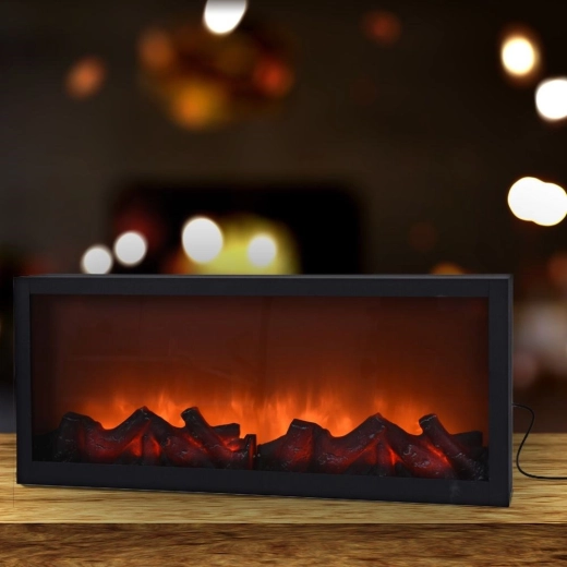 Flammes LED réalistes pour une ambiance chaleureuse