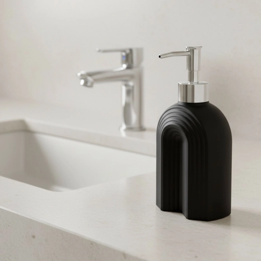 Modern matte black design