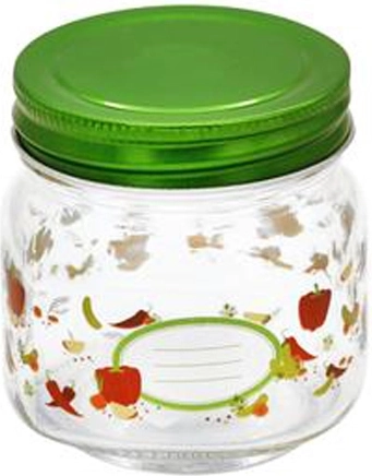Bocal de conservation avec couvercle Toro 250 ml – légumes