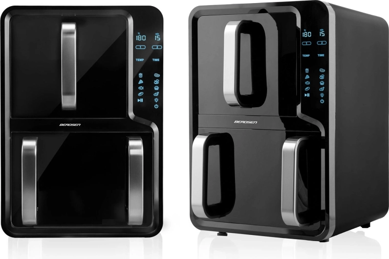 Twee onafhankelijke kamers voor meerdere gerechten tegelijk