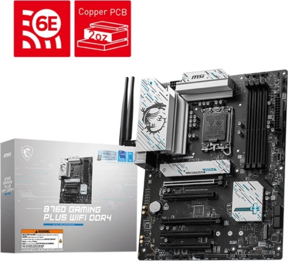 Scheda Madre MSI B760 Gaming Plus WiFi ATX