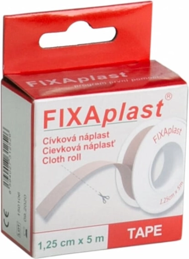 Cerotto tessile Fixaplast in rocchetto 1,25 cm x 5 m