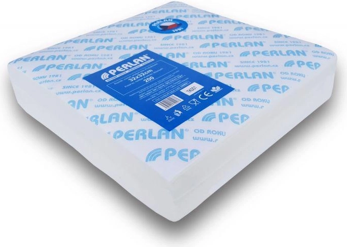 Lingettes Perlan en non-tissé 32 × 32 cm, 200 pièces