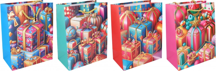 Geschenktasche Weihnachten S 23 × 18 × 10 cm