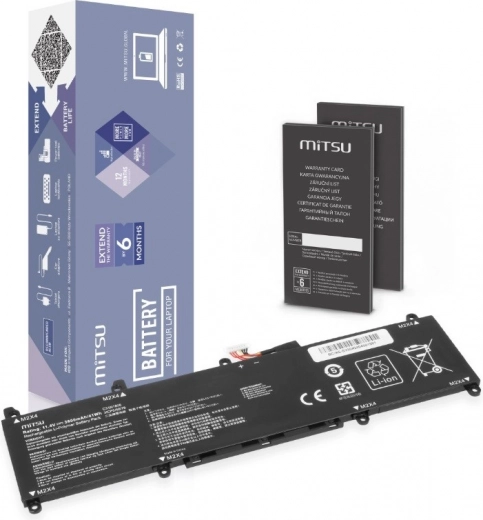 Baterie MITSU pro ASUS VivoBook S13 (C31N1806) 11,4 V 3600 mAh 41 Wh