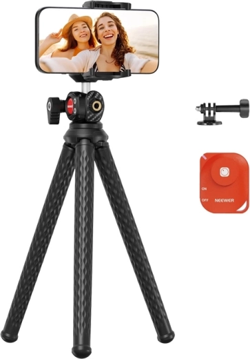 Neewer TP34 trépied flexible pour téléphone, appareil photo et caméra d’action