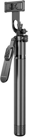 AWEI X56 multifunctionele selfiestick met statief en Bluetooth-afstandsbediening