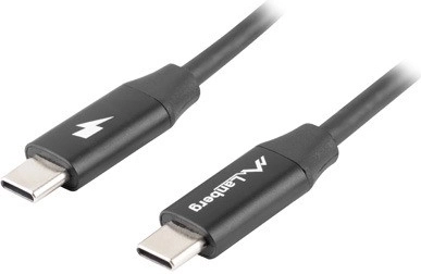 Câble USB-C 2.0, 1.8m, noir