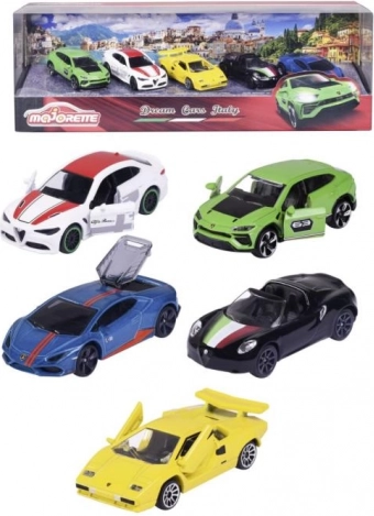 Gift Set DREAM CARS ITALY – 5 Die-Cast Cars
