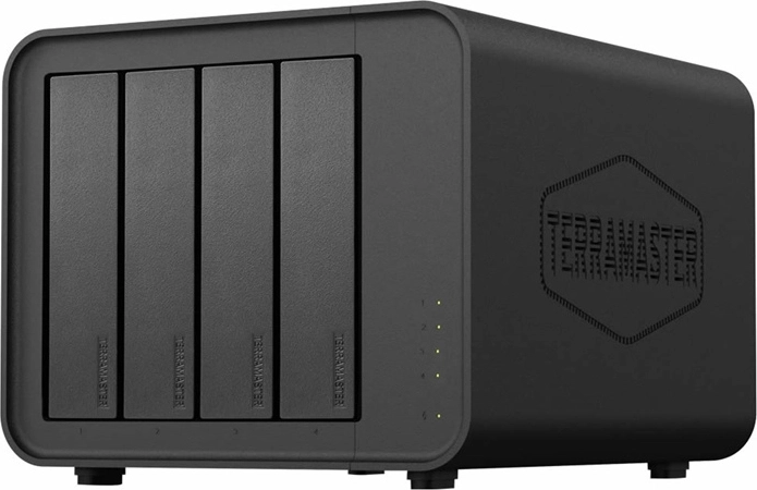 TerraMaster D4-320 four-bay external drive enclosure (DAS) USB-C 10 Gb/s