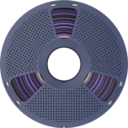 Effetto bicolore Multi Color: nero e viola in un unico filamento
