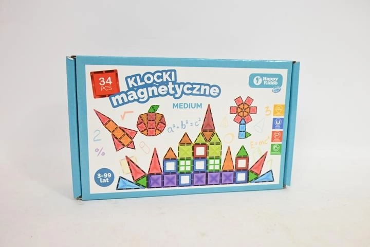 Magnetické kostky SmilyPlay 34 dílů