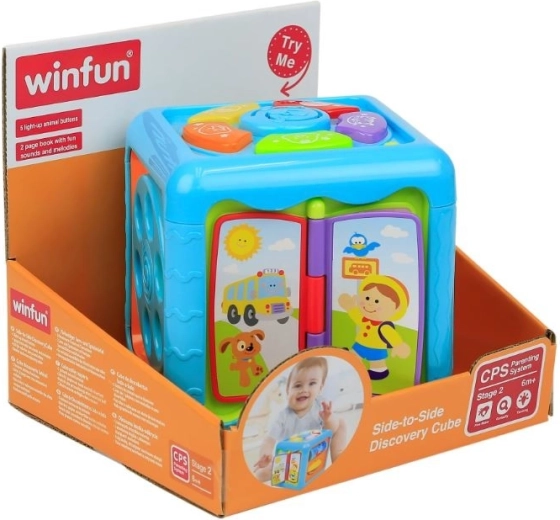 Knížka se zvuky při otáčení stránek