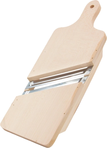 Wooden Cabbage Slicer with Two Blades, 41.5 cm
