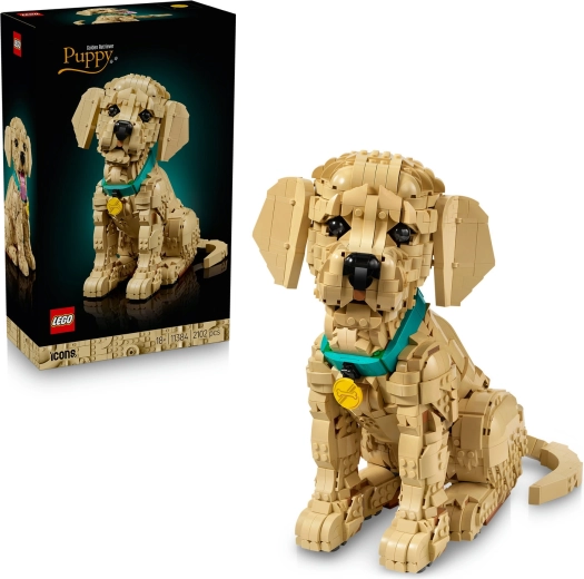 LEGO Icons Golden Retriever Puppy