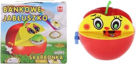 Apple Shaped Piggy Bank