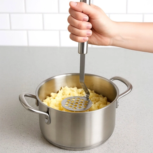 Travail confortable directement dans la casserole