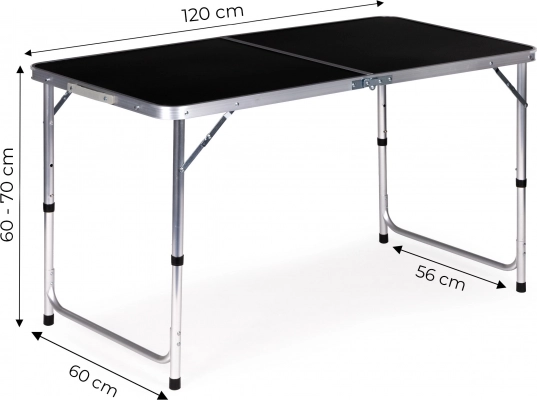 Adjustable height for versatile use