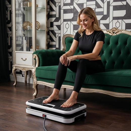 Intensive vertikale Vibrationen mit großem Spektrum