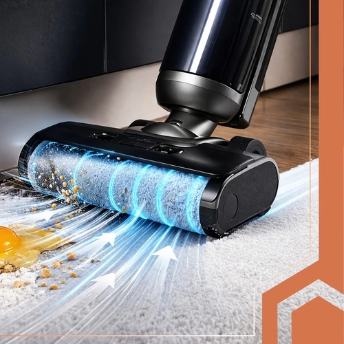 Rullo rotante per una pulizia accurata