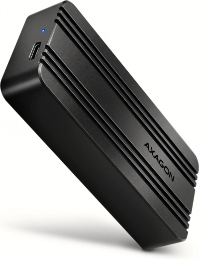 Axagon EEM2-40G Armored box esterno corazzato in alluminio USB4 per SSD M.2 NVMe 40 Gb/s