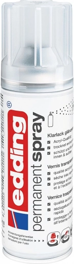 Edding 5200 spray fissativo acrilico lucido, trasparente