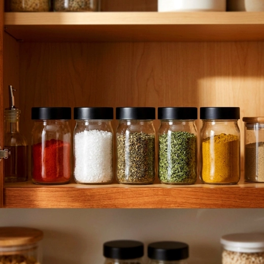 Bocal polyvalent pour épices et aliments