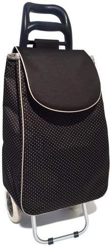 Borsa della spesa Brilanz con ruote, beige