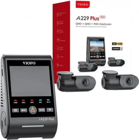VIOFO A229 Plus videocamera per cruscotto con registrazione in 2K