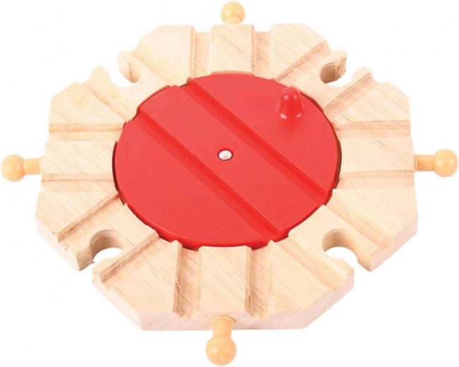 Turntable with 8 Exits Bigjigs Rail