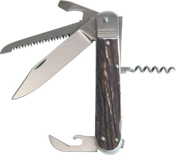 Mikov Fixir 232 hunting pocket knife with corkscrew