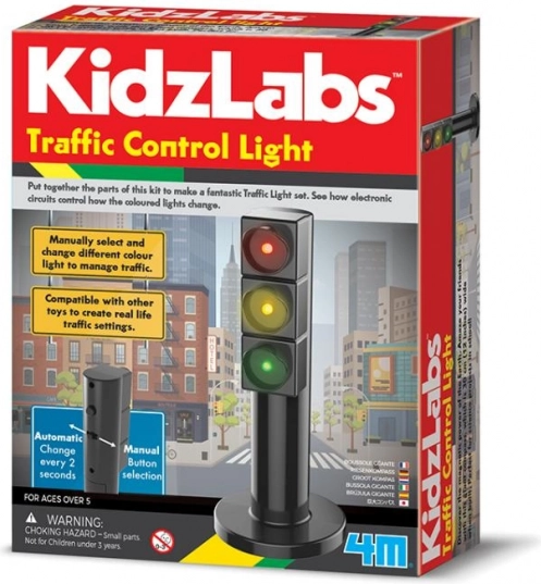Kinderstoplicht met lichten