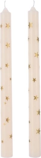Mix de décors avec des étoiles dorées