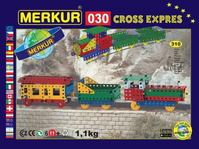 Merkur Cross Express Construction Set 10 Models
