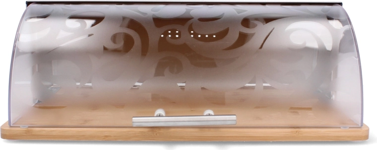 Stylish translucent roll-top lid