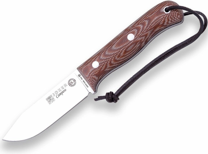 Joker Campero outdoor mes 10,5 cm, micarta, leren schede