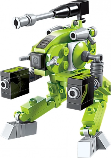 Akční robot s kanónem