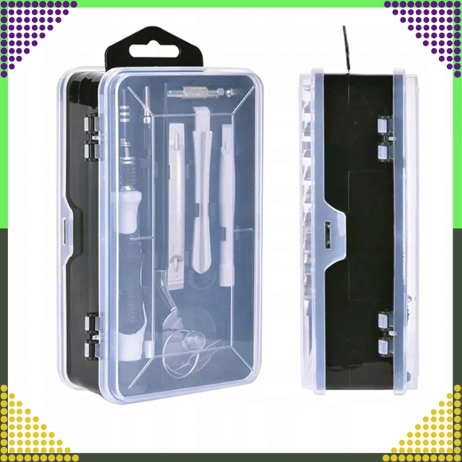 Compact organizer with clear layout