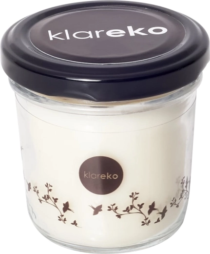 Candela profumata naturale alla menta KLAREKO in cera di soia 80 g