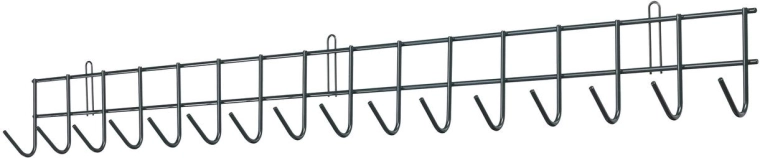 steel tool holder with 16 hooks 100 × 11.5 cm